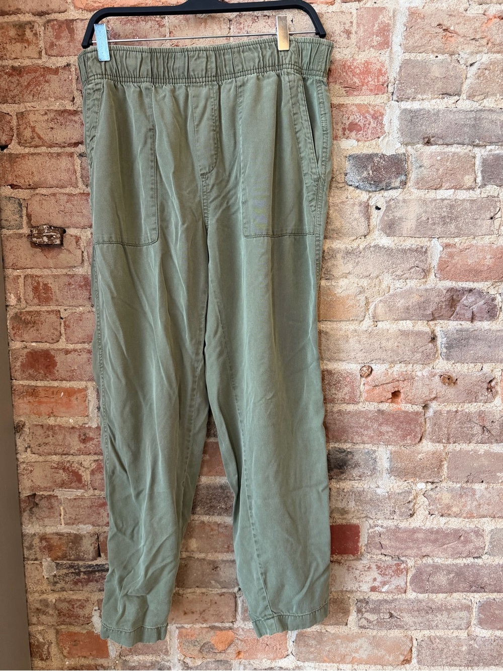 Gap Green Straight Utility Pants Women’s Size Medium So Soft!